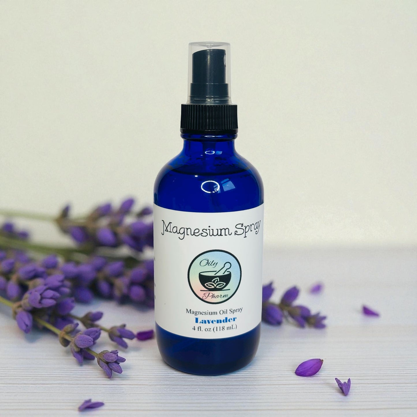 LAVENDER MAGNESIUM OIL SPRAY-Muscle Cramp Relief, Extra Strength, Restless Leg Spray, Calming Lavender