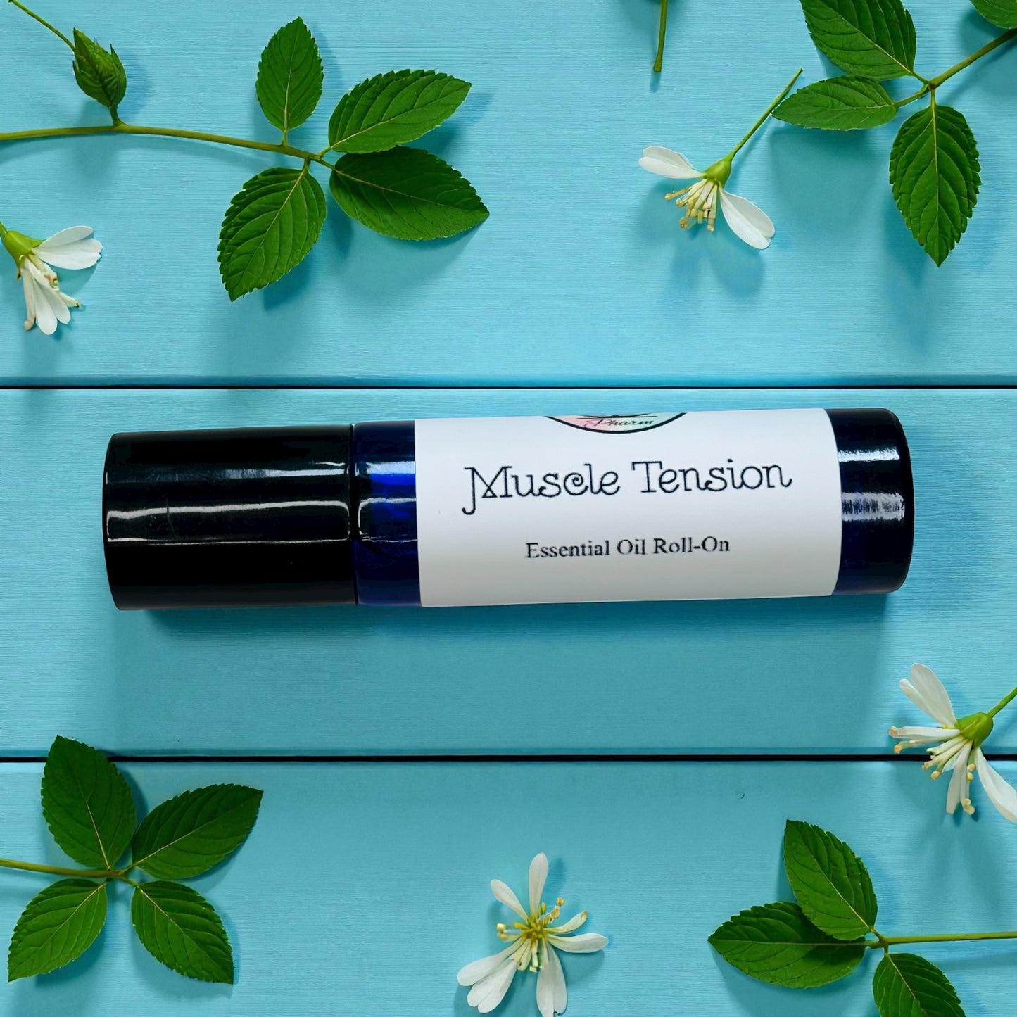 MUSCLE TENSION ESSENTIAL OIL ROLL-ON-Sore Muscle Relief, Muscle Spasms, Wintergreen Blend