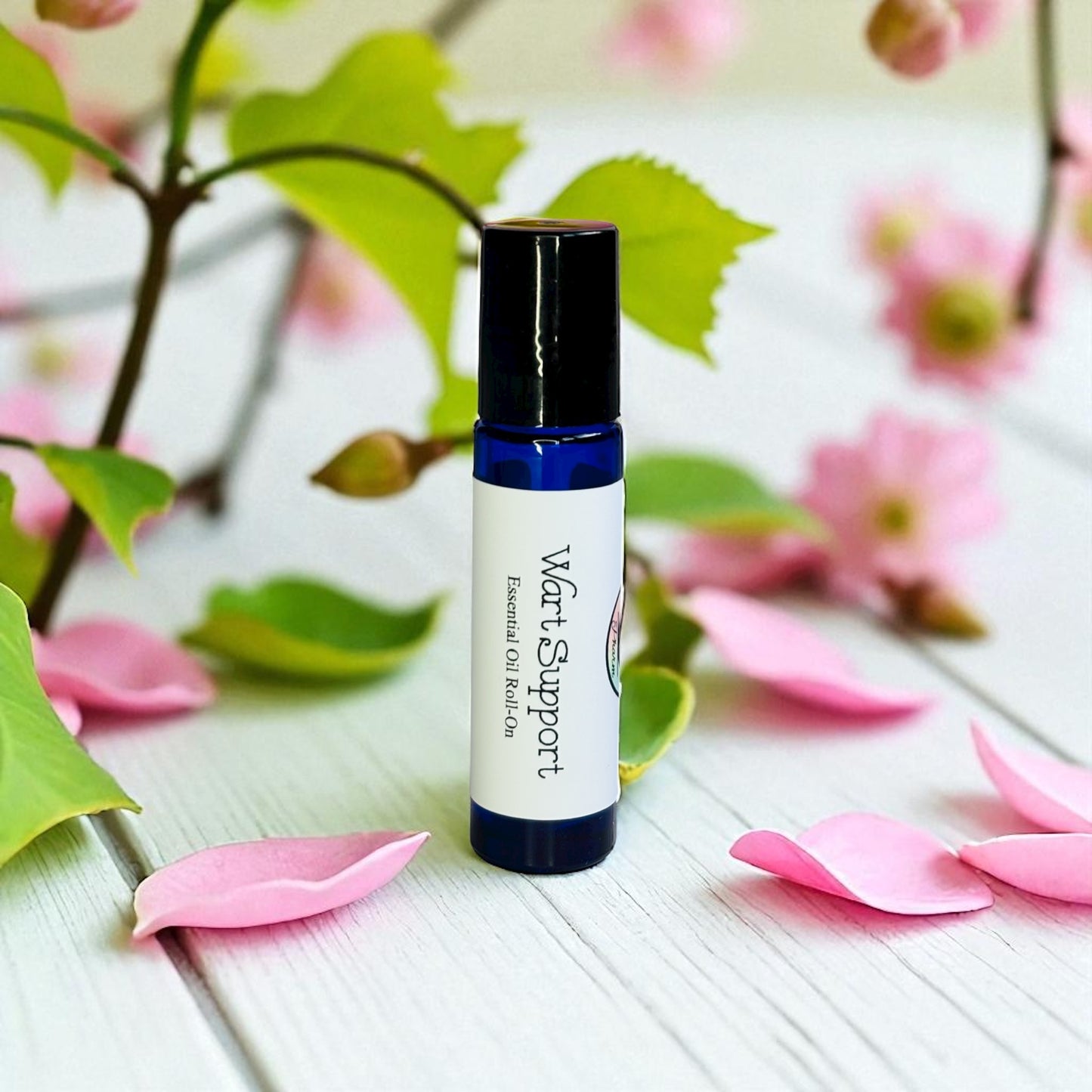 WART SUPPORT ESSENTIAL OIL ROLL-ON-Natural Wart Remedy, Wart Removal, Chemical Free Wart Oil, Plantar Wart Remedy