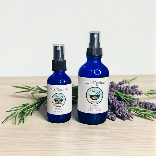 HAIR RESTORE SCALP SPRAY-Rosemary Essential Oil, Thinning Hair, Hair Loss Treatment, Dandruff Remedy