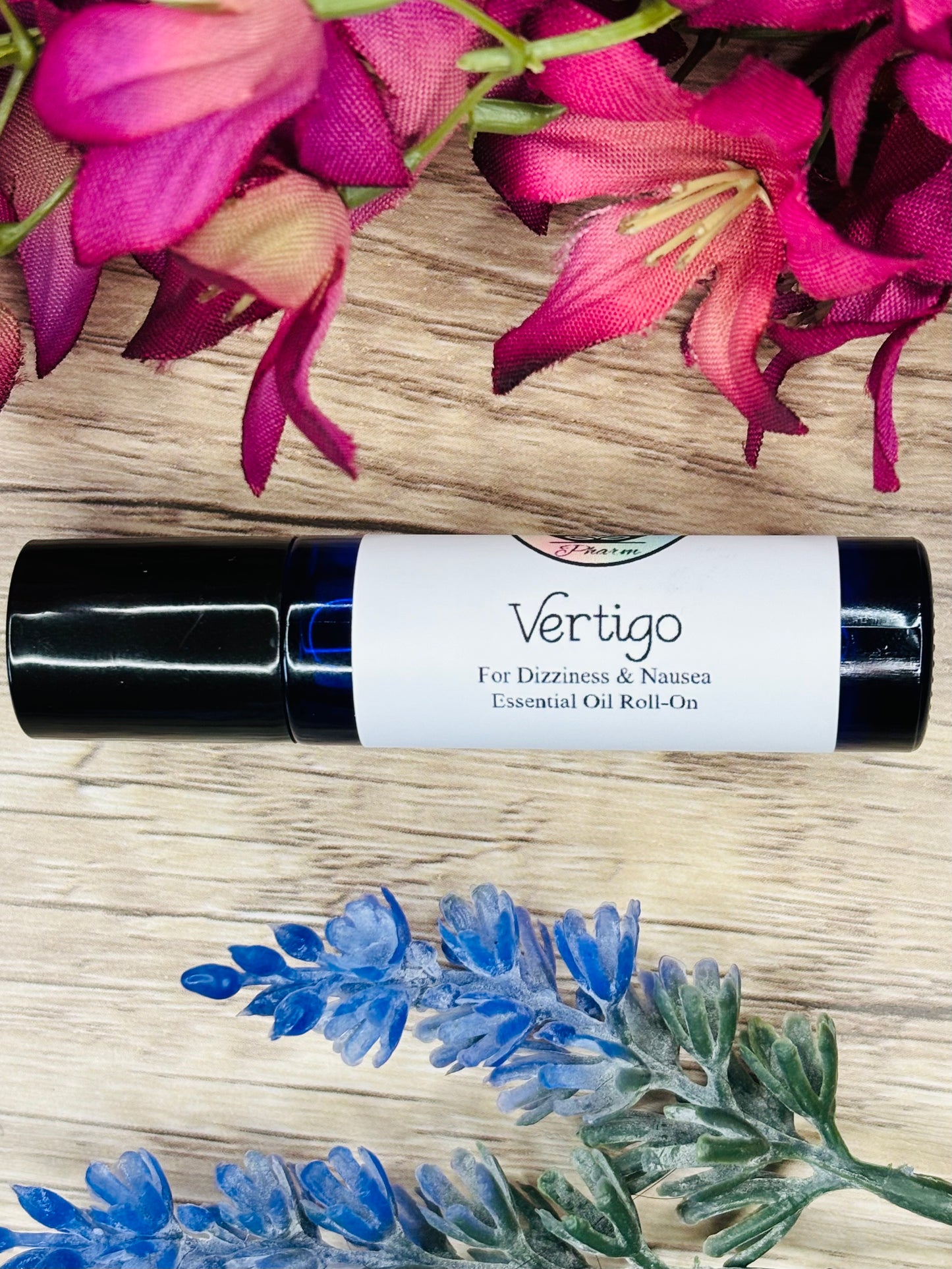 VERTIGO ESSENTIAL OIL INHALER & ROLL-ON BLEND | Dizziness & Nausea Relief | Dizzy Spells | Oils For Balance | Aromatherapy For Vertigo
