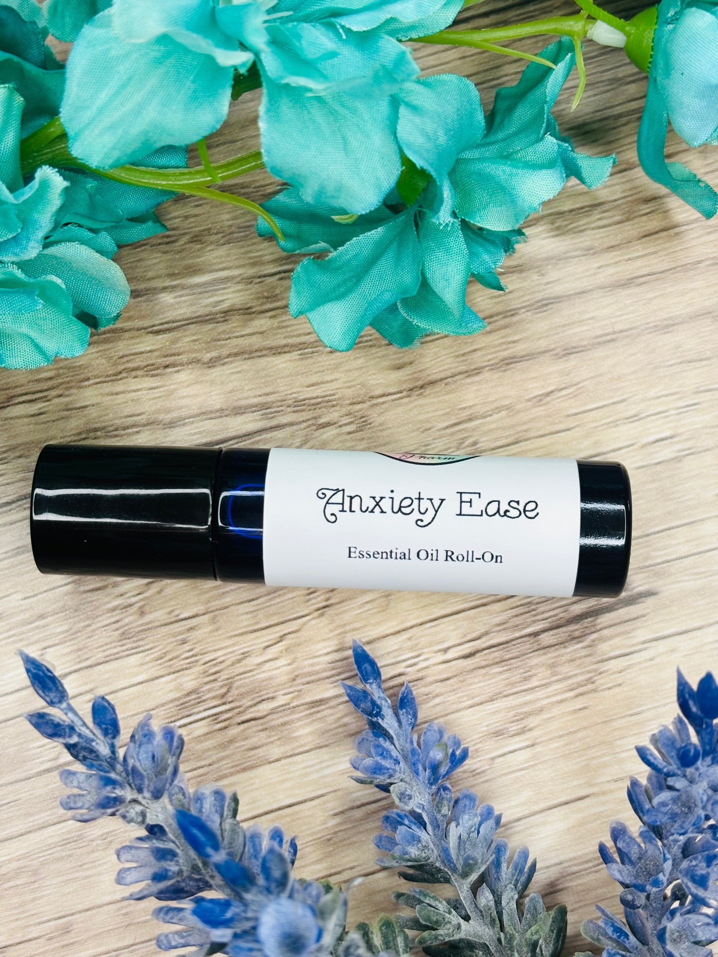 ANXIETY EASE ESSENTIAL OIL ROLL-ON | Calming Aromatherapy | Self Care Gifts | Natural Stress Relief | Stress Free Remedy |  All Natural Anxiety Support