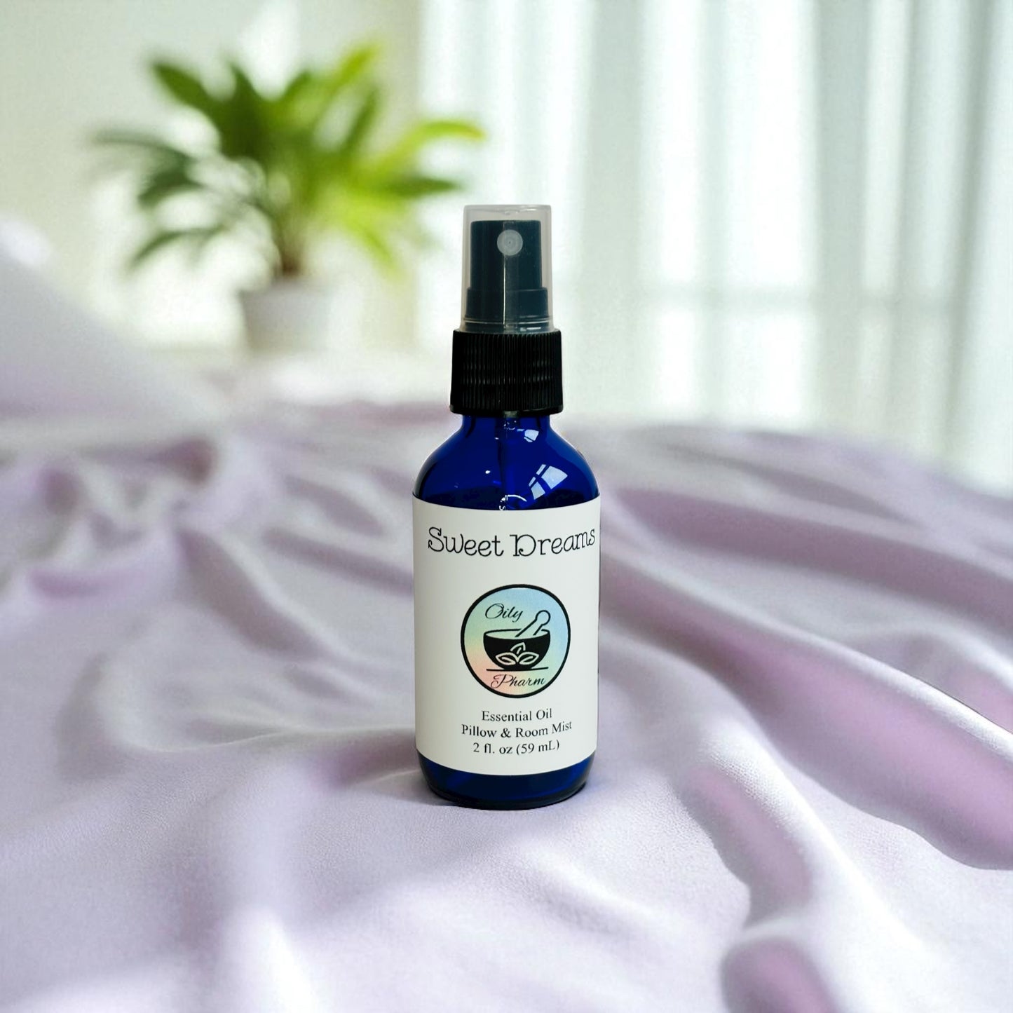 SWEET DREAMS PILLOW MIST-Insomnia Relief Essential Oil, Calming Bedtime Spray, Lavender Pillow Spray, Calming Aromatherapy
