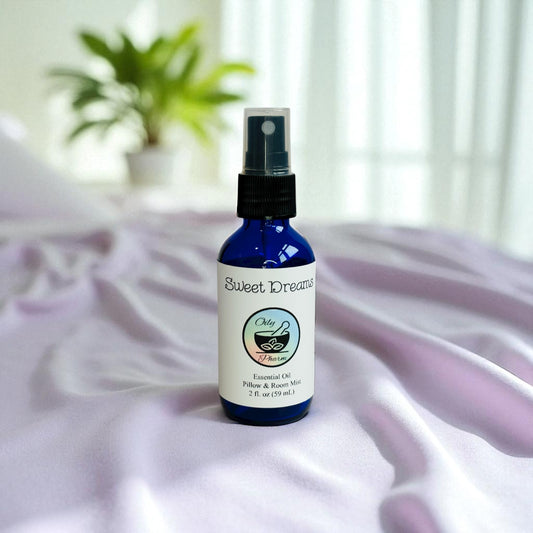 SWEET DREAMS PILLOW MIST-Insomnia Relief Essential Oil, Calming Bedtime Spray, Lavender Pillow Spray, Calming Aromatherapy