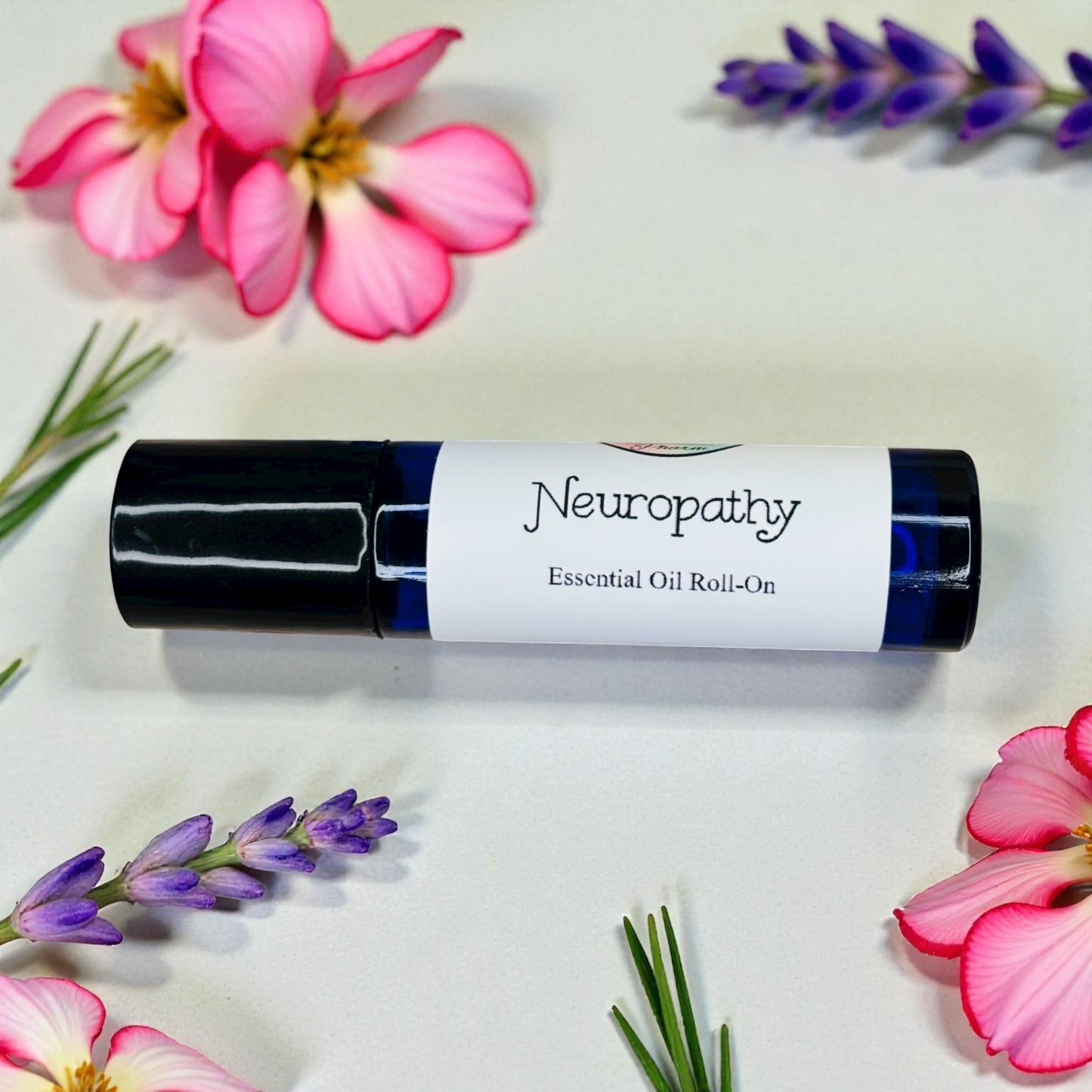 NEUROPATHY ESSENTIAL OIL ROLL-ON-Pain Relief,Tingling Hands and Feet, Nerve Pain, Circulation