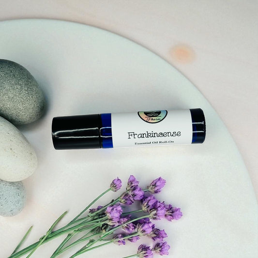 FRANKINCENSE ESSENTIAL OIL ROLL-ON-Pain Relief,Natural Skincare, Stress Relief, Anti-Inflammatory