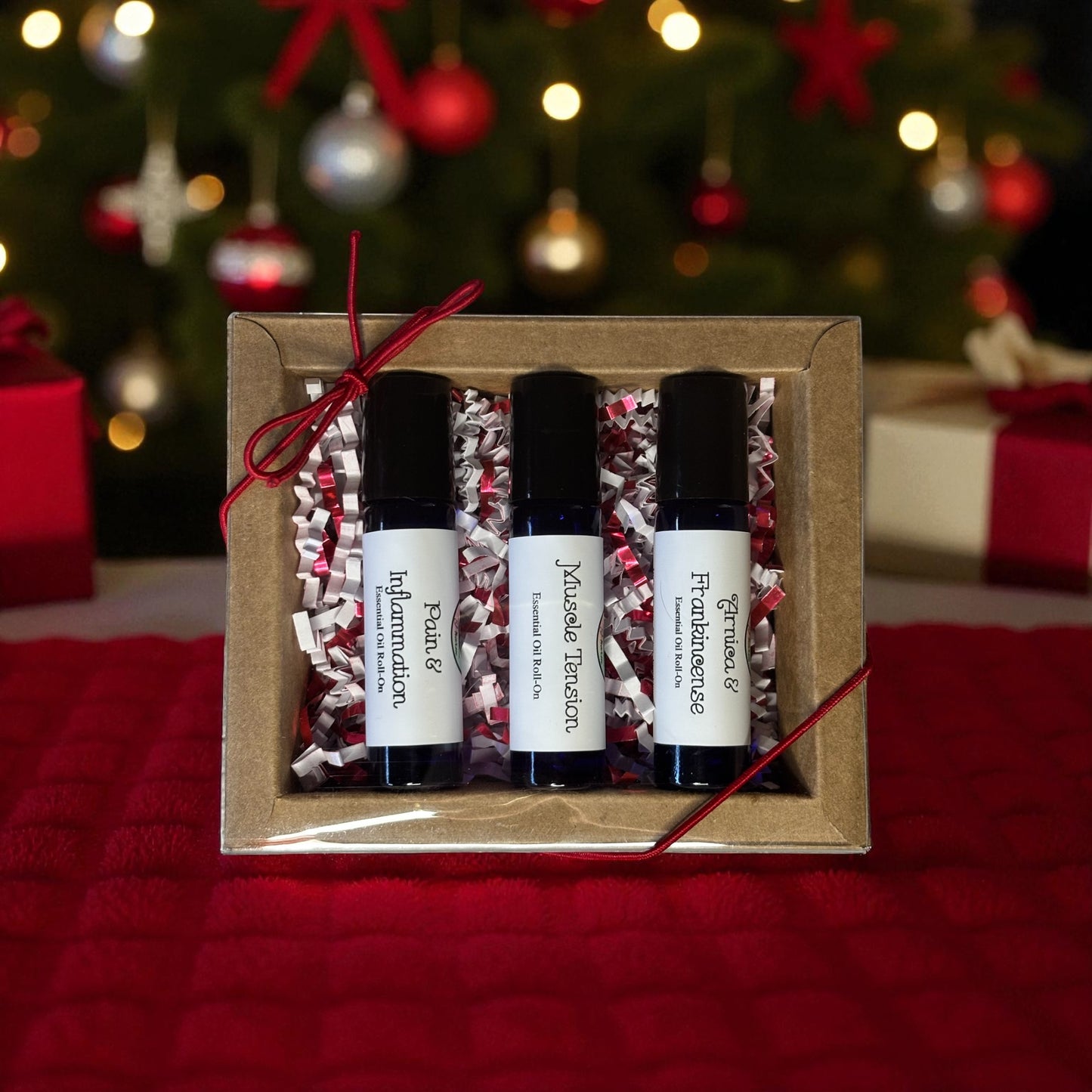 PAIN FREE BOX GIFT SET-Natural Pain Relief, Essential Oils For Arthritis, Joint Pain, Sore Muscles