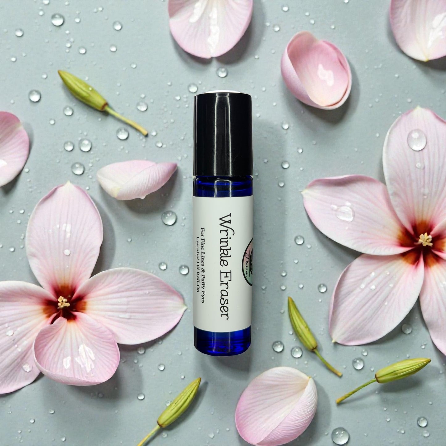 WRINKLE ERASER ESSENTIAL OIL FACE SERUM-Essential Oil Roll-On, Anti-Aging, Puffy Eyes , Natural Skin Care, Dry Skin
